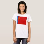 Soviet Russia Flag, USSR, CCCP, Communism, Lenin T-Shirt (Vorne ganz)