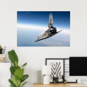 Soviet Space Icon: Buran Reentry Poster (Heimbüro)
