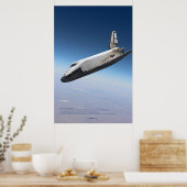 Soviet Space Icon: Buran Reentry Poster (Küche)
