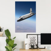 Soviet Space Icon: Buran Reentry Poster (Heimbüro)