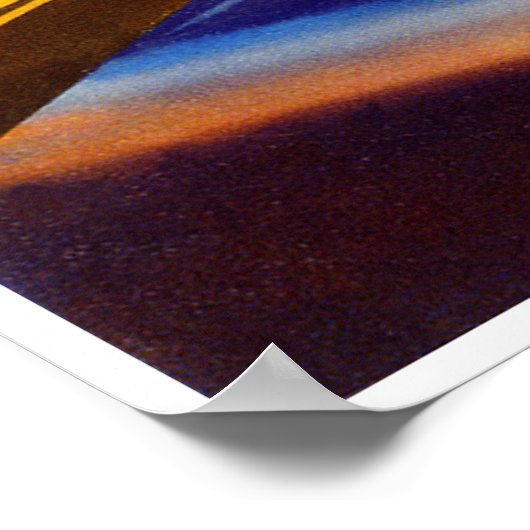 Soviet Space Propaganda Poster (Ecke)