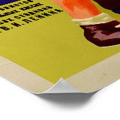 Soviet Sports Poster Boxing International (Ecke)