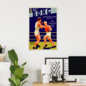 Soviet Sports Poster Boxing International (Heimbüro)
