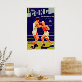 Soviet Sports Poster Boxing International (Küche)