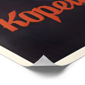 Soviet support poster The Korean people will not (Ecke)