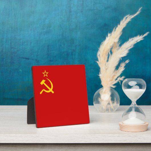 Soviet Union Flag Fotoplatte (InSitu)