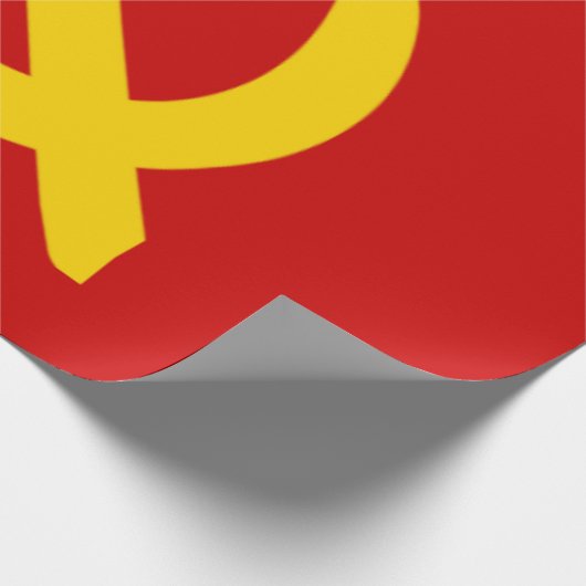 Soviet Union Flag Geschenkpapier (Ecke)