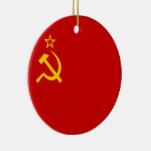 Soviet Union Flag Keramikornament (Rechts)