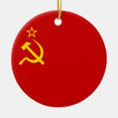 Soviet Union Flag Keramikornament (Vorne)