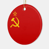 Soviet Union Flag Keramikornament (Links)