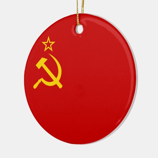 Soviet Union Flag Keramikornament (Links)