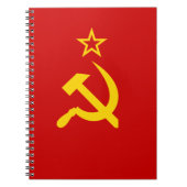 Soviet Union Flag Notizblock (Vorderseite)
