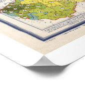 Soviet Union Map 1926 Poster (Ecke)