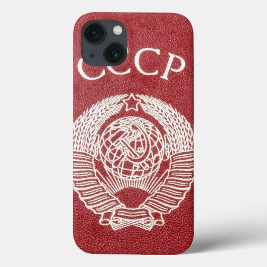 Soviet Union Passport Case-Mate iPhone Hülle (Rückseite)