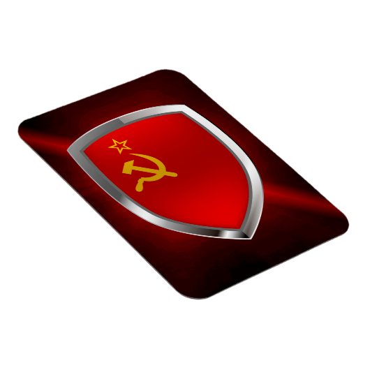 Sovietic Union Mettalic Emblem Magnet (Rechte Seite)