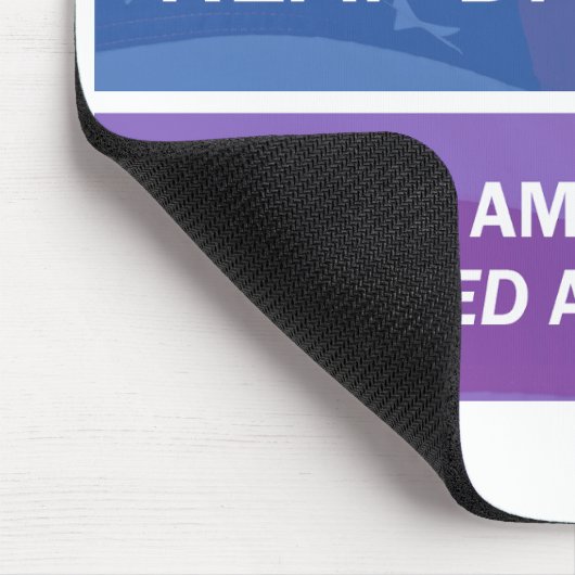 Sow Hate-Reap Division; Make America UNITED Again  Mousepad (Ecke)