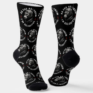 Soweit ich weiß, bin ich ein wunderbarer, lustiger socken