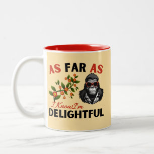 Soweit ich weiß, bin ich ein wunderbarer, lustiger zweifarbige tasse