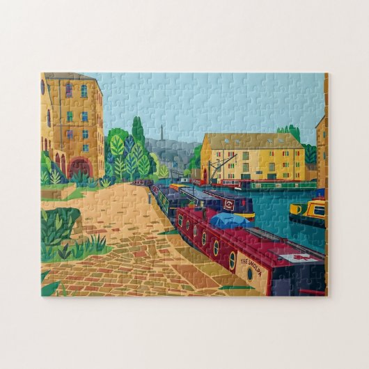 Sowerby Bridge Kanalbassin Puzzle (Horizontal)