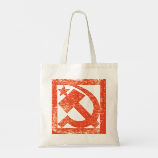 Sowet Symbol Tote Bag Tragetasche (Rückseite)