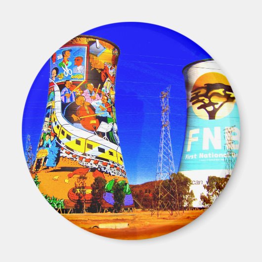 Soweto, Südafrika Magnet (Vorne)