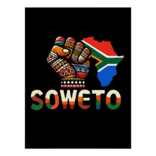 Soweto, Südafrika Poster