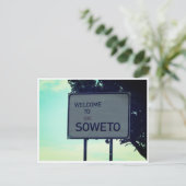 soweto welcome durban postkarte (Stehend Vorderseite)