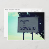 soweto welcome durban postkarte (Vorne/Hinten)