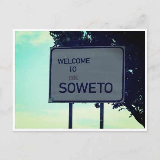soweto welcome durban postkarte (Vorderseite)