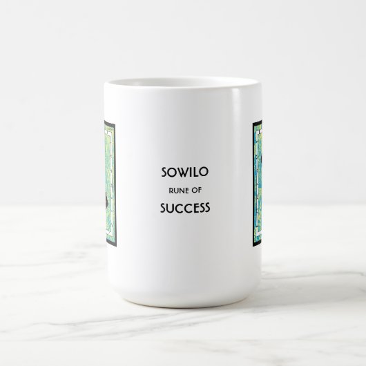 Sowilo Rune Tasse - Erfolg! (Mittel)
