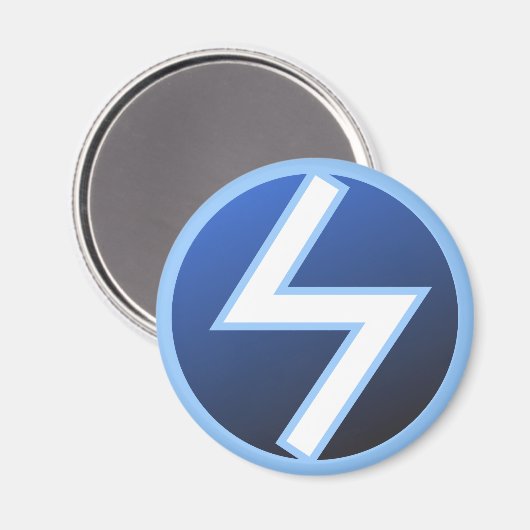 Sowilo Sowelu Sol Rune Magnet (Vorderseite/Rückseite)