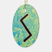 Sowilo Viking Rune Weihnachten Ornament - Erfolg! (Links)