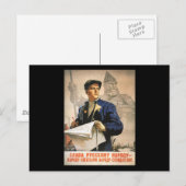 Sowjet Postkarte (Vorne/Hinten)