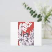 Sowjet Postkarte (Stehend Vorderseite)