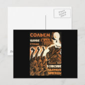Sowjet Postkarte (Vorne/Hinten)