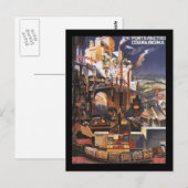Sowjet Postkarte (Vorne/Hinten)