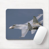 Sowjet SU-27 im Flug Mousepad (Mit Mouse)