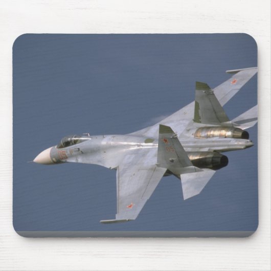 Sowjet SU-27 im Flug Mousepad (Vorne)
