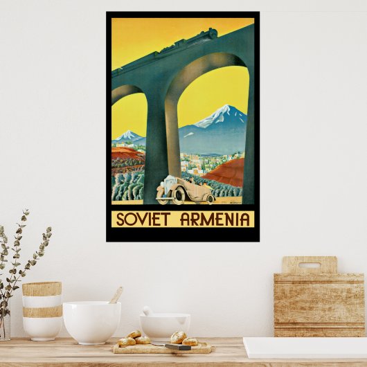 Sowjetarmenien Poster (Küche)