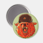Sowjetbär Magnet (Vorderseite/Rückseite)