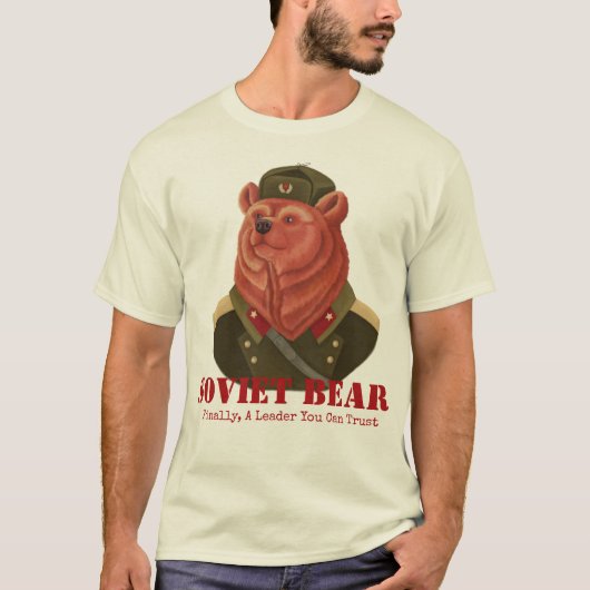 Sowjetbär T-Shirt (Vorderseite)