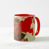 Sowjetbär Tasse (VorderseiteRechts)