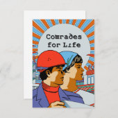 Sowjetgenossen für lebenslange Einladungen (Vorne/Hinten)