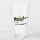 Sowjetisch Antonov An-2 Biplane Glas (Vorderseite)