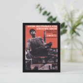 Sowjetisch Postkarte (Stehend Vorderseite)