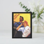 Sowjetisch Postkarte (Stehend Vorderseite)