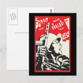 Sowjetisch Postkarte (Vorne/Hinten)