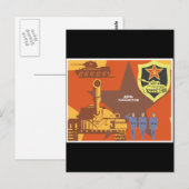 Sowjetisch Postkarte (Vorne/Hinten)