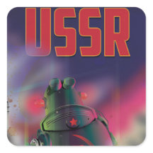 Sowjetisch Sowjets russische Cartoon Reise Poster