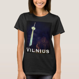 Sowjetische Ära-Ikone, modernes Flair: Vilnius-Fer T-Shirt